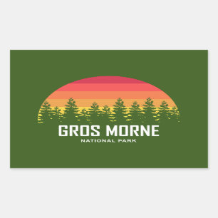 Adesivo Retangular Parque Nacional Gros Morne