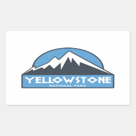 Adesivo Retangular Parque Nacional Yellowstone