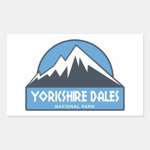 Adesivo Retangular Parque Nacional Yorkshire Dales
