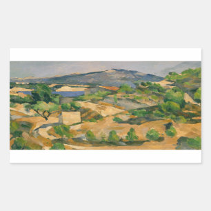 Adesivo Retangular Paul Cezanne - Francois Zola Dam