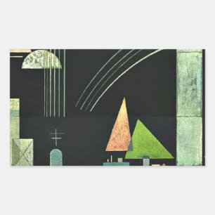 Adesivo Retangular Paul Klee — Em Repouso,