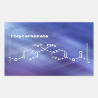 Adesivo Retangular PC policarbonato