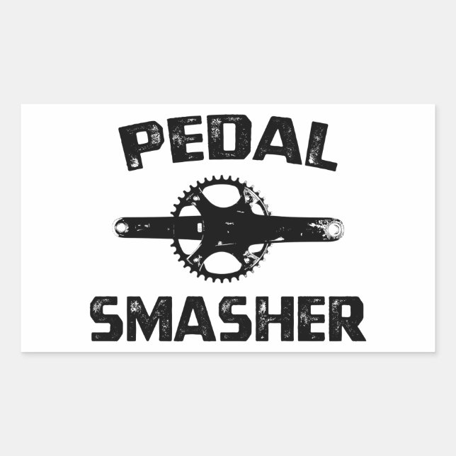 Adesivo Retangular Pedal Smasher (Frente)
