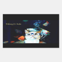 Peixe Gato Sushi Humor Engraçado Vinheta