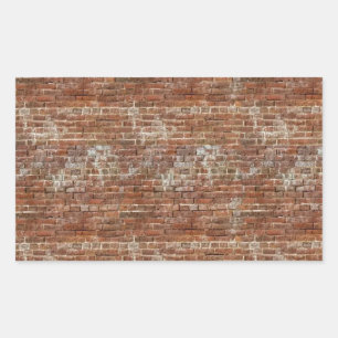 Adesivo Retangular Penhadores - Parede Vermelha