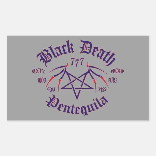 Adesivo Retangular Pentequila (Frente)