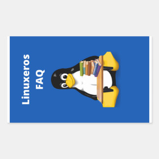 Adesivo Retangular Perguntas frequentes sobre Linuxeros