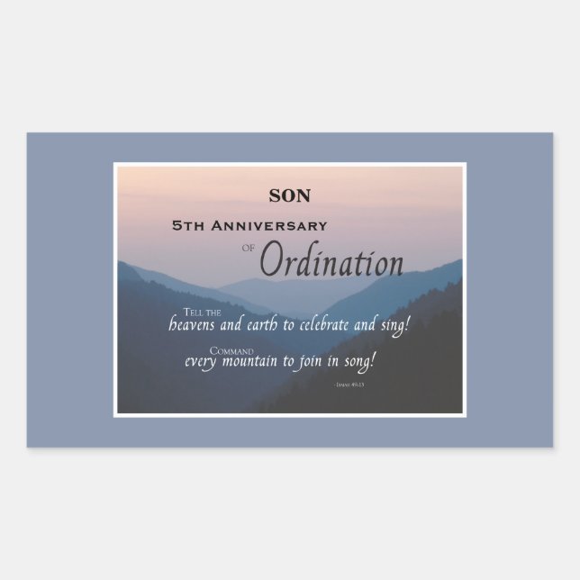 Adesivo Retangular Personalizar, ordenação de 5 (Frente)