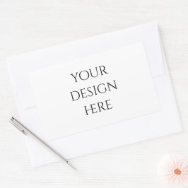 Adesivo Retangular Personalizar ou personalizar