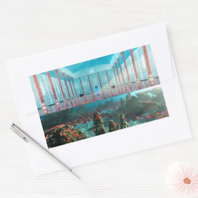 Adesivo Retangular Phantastes: Os Stickers (Envelope)