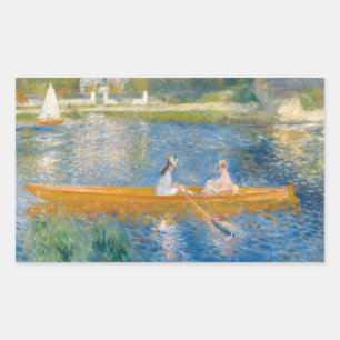Adesivo Retangular Pierre-Auguste Renoir - O Escaler
