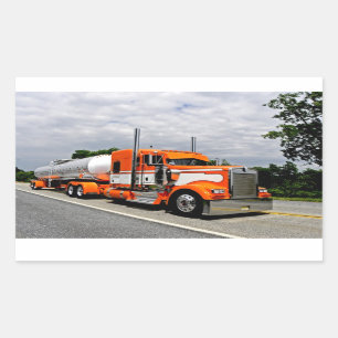 Adesivo Retangular Pinheiros ciumenta laranja