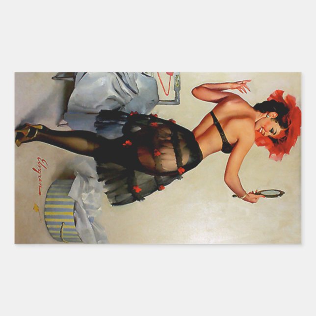 Adesivo Retangular Pino de Reflexão Superior (Frente)