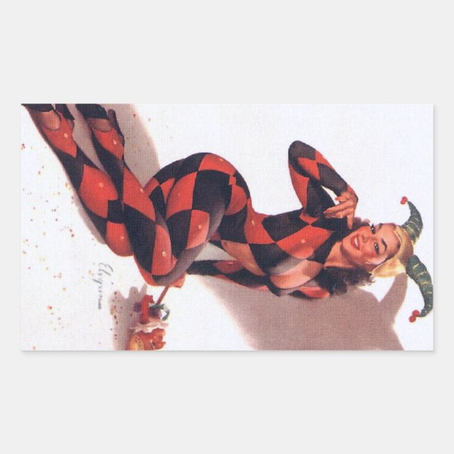 Adesivo Retangular Pino do Joker (Frente)