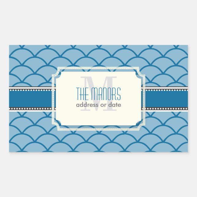 Adesivo Retangular PixDezines DIY cores/escalas trellis (Frente)