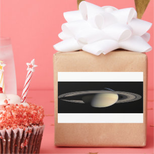 Adesivo Retangular Planeta Gigante de Gás Saturno Suniluminado pela C