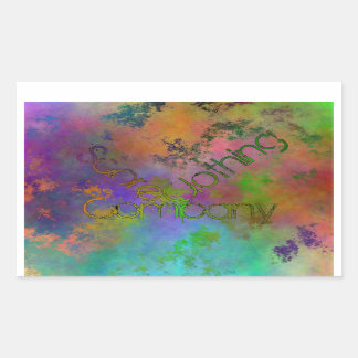 Adesivo Retangular Ponha algumas trilhas