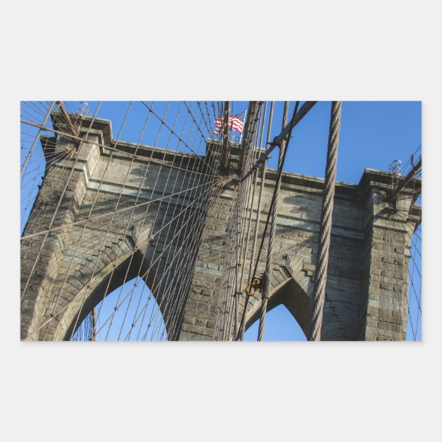 Adesivo Retangular Ponte Brooklyn 02 (Frente)