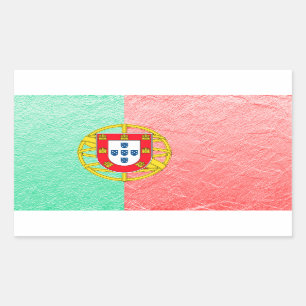 Adesivo Retangular Portugal