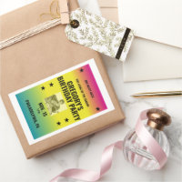 Poster do Vintage Ombre Concert com Foto Personali