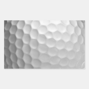 Adesivo Retangular Presentes de Bolas de Golfe da Série Signature