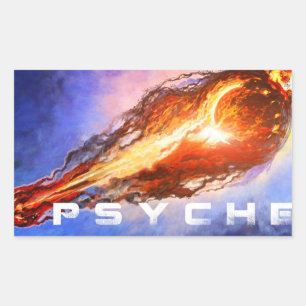 Adesivo Retangular Psyche Mission CSR Sticker
