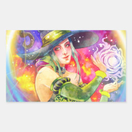 Adesivo Retangular Puro mago