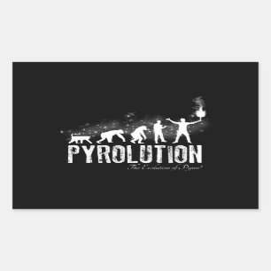 Adesivo Retangular Pyrolution - a evolução de Pyros