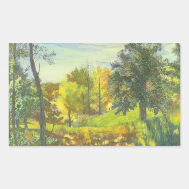 Adesivo Retangular Queda solar (Frente)