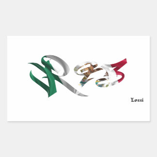 Adesivo Retangular R93 Viva La Raza Sticker