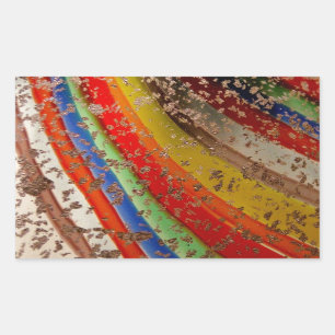 Adesivo Retangular Rainbow Art Glass