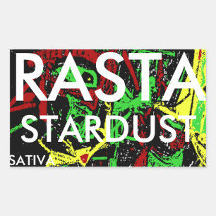 ADESIVO RETANGULAR RASTA STARDUST SATIVA