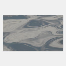 Adesivo Retangular Reflexões sobre a Água