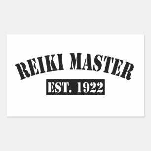 Adesivo Retangular Reiki Master