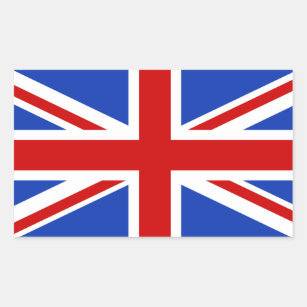 Adesivo Retangular Reino Unido Bandeira