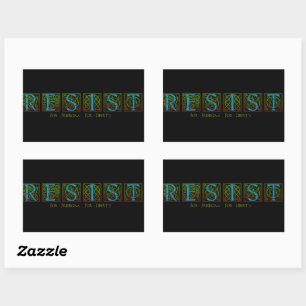 Adesivo Retangular Resistir