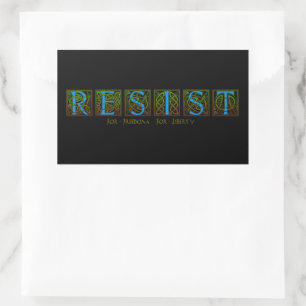 Adesivo Retangular Resistir