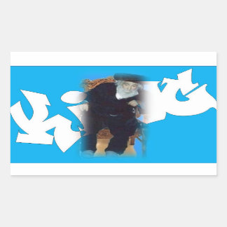 Adesivo Retangular Retângulo Saba King Sticker