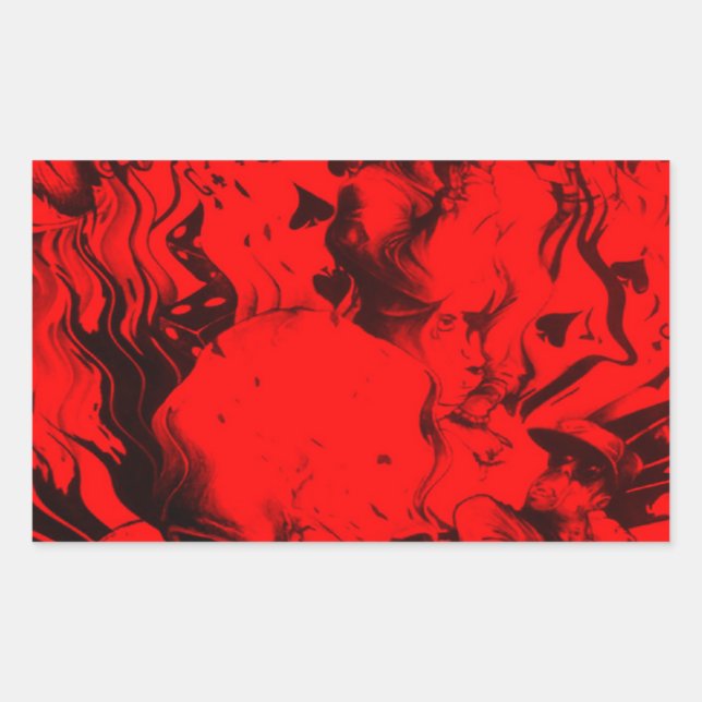 Adesivo Retangular Retratos pop Musicais em Arte Vibrante de Cores Ve (Frente)