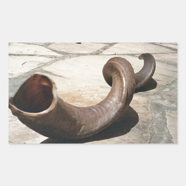Adesivo Retangular Rosh Hashanah Stickers (Frente)