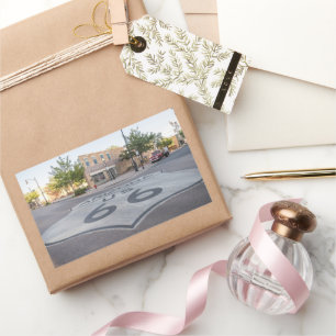 Adesivo Retangular Rota 66 Arizona Winslow