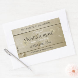 Adesivo Retangular Rotulagem de embalagem de produtos de grão de made