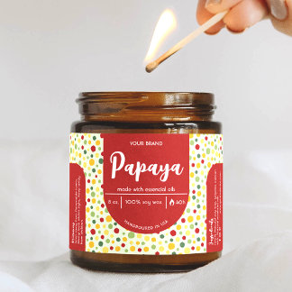 Adesivo Retangular Rótulo de dobra de vela Abstrato DIY colorida à vo