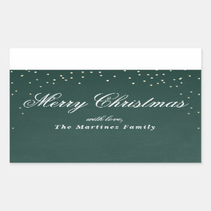 Adesivo Retangular Rótulo de dot dot de folha de papel farelo de Nata