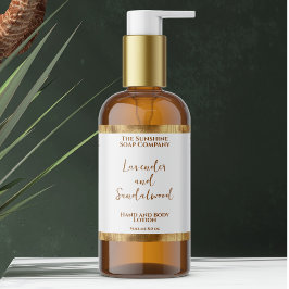 Adesivo Retangular Rótulo do frasco de produtos cosméticos, de folhas