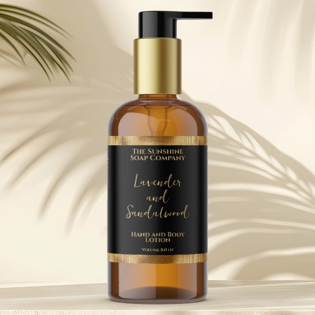 Adesivo Retangular Rótulo do frasco de produtos cosméticos de folhas  (Criador carregado)