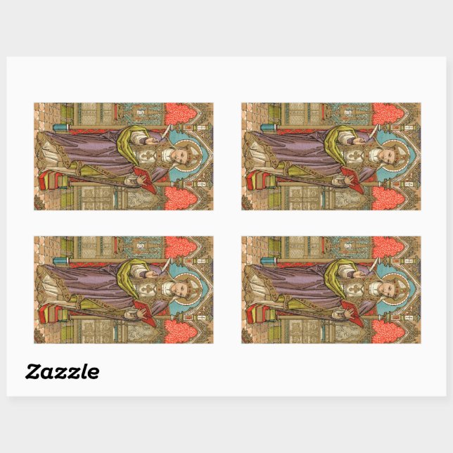 Adesivo Retangular Rua. Alphonsus Liguori (VVP 005) (Folha)