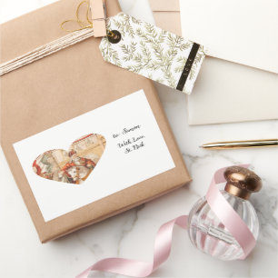 Adesivo Retangular Rua, Rua do Nicholas Heart Sinterklaas.