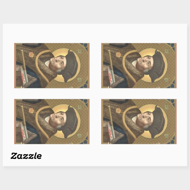 Adesivo Retangular Rua. Thomas More (SAU 026) (Folha)