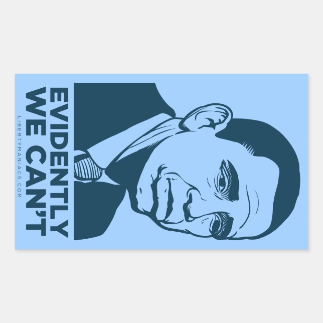 Adesivo Retangular Sad Obama Sticker Set (Frente)